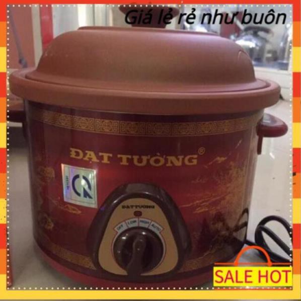 [Size 1.5L-2.5L] Nồi nấu cháo cho bé nấu chậm, nồi kho cá điện Đạt Tường giữ nguyên chất dinh dưỡng