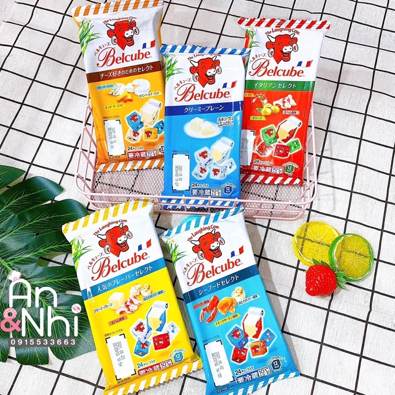 FOMAI NẤU CHÁO VÀ ĂN LIỀN BELCUBE 24 VIÊN