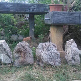 Đá tiểu cảnh, hồ cá, hòn non bộ