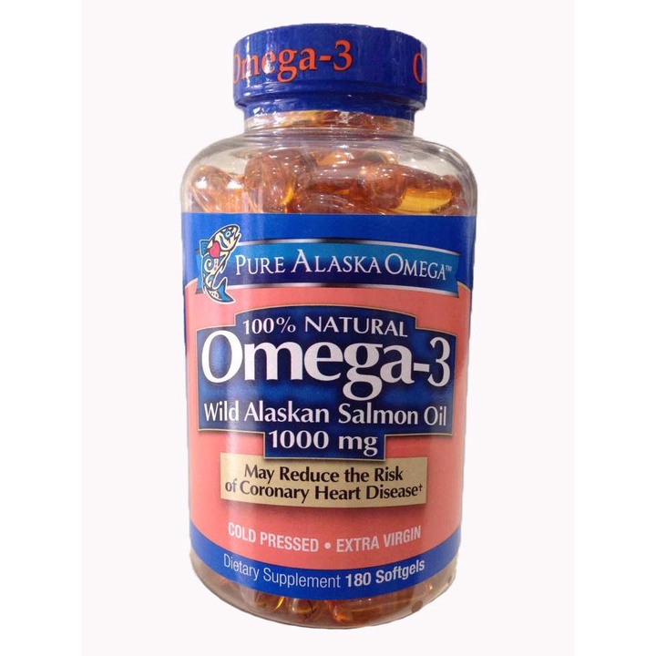Dầu cá hồi Pure Alaska Omega Mỹ