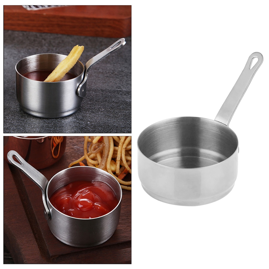 Tô Inox Đựng Nước Sốt / Salad Enjoylife 3 Tiện Dụng Cho Gia Đình