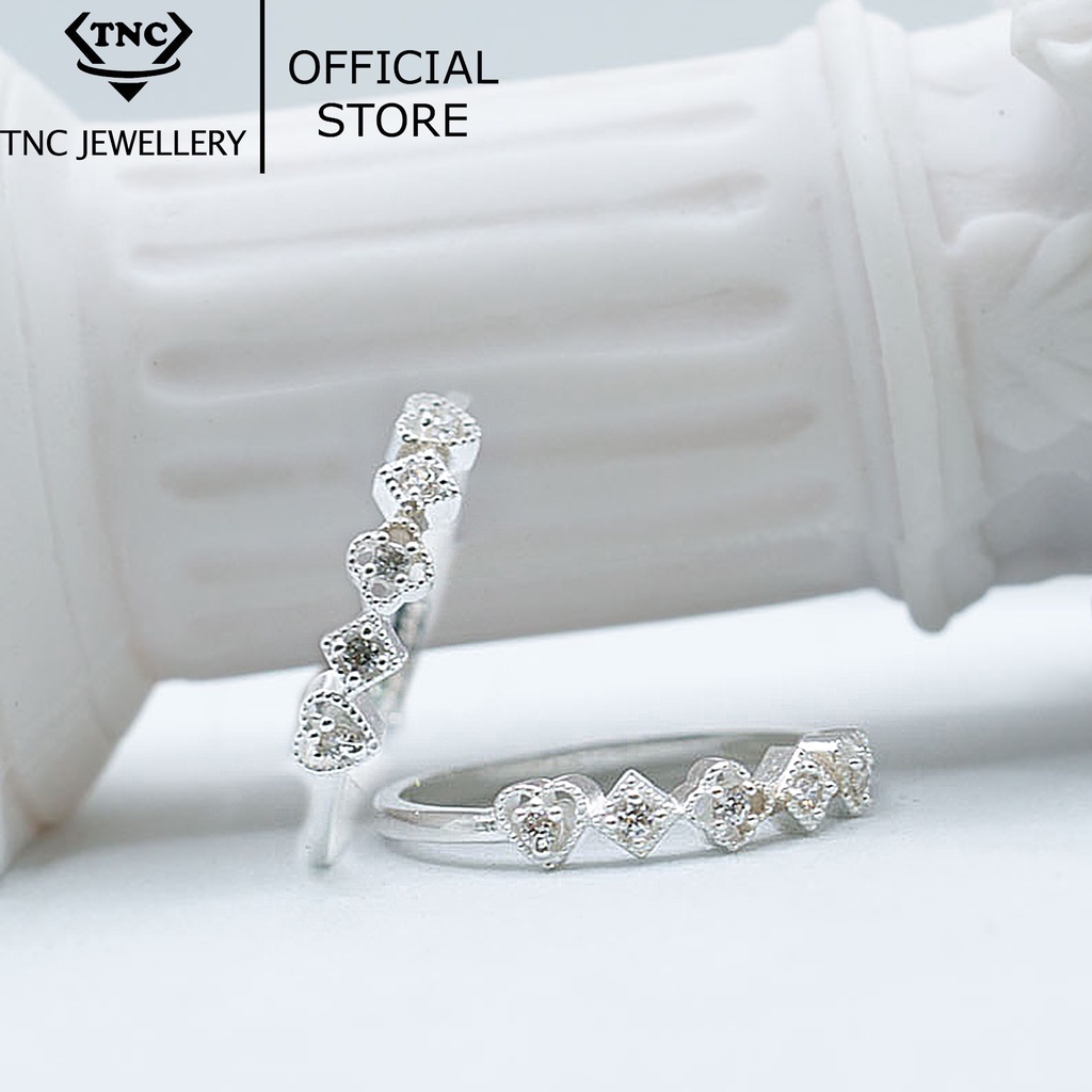 Nhẫn Bạc Nữ Bông Hoa Sao Nhẹ Nhàng, Thanh Lịch -Trang Sức TNC JEWELLERY