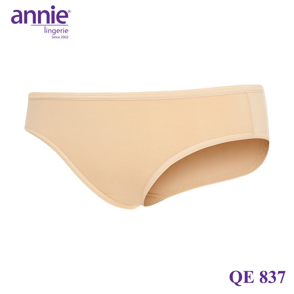 Quần lót nữ trơn vải cotton4 chiều Signature annie QE837 form basic trẻ trung năng động, thoáng mát mặc cả ngày