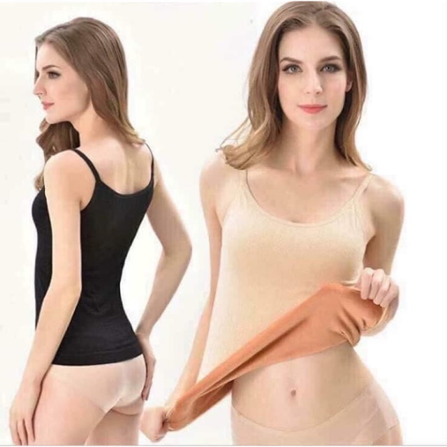 Sỉ áo 2 dây lót lông giữ nhiệt siêu ấm cho nữ | BigBuy360 - bigbuy360.vn
