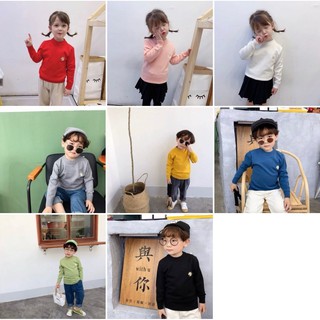 🌻Áo len hoa cúc xuất Hàn dành cho cả bé trai bé gái