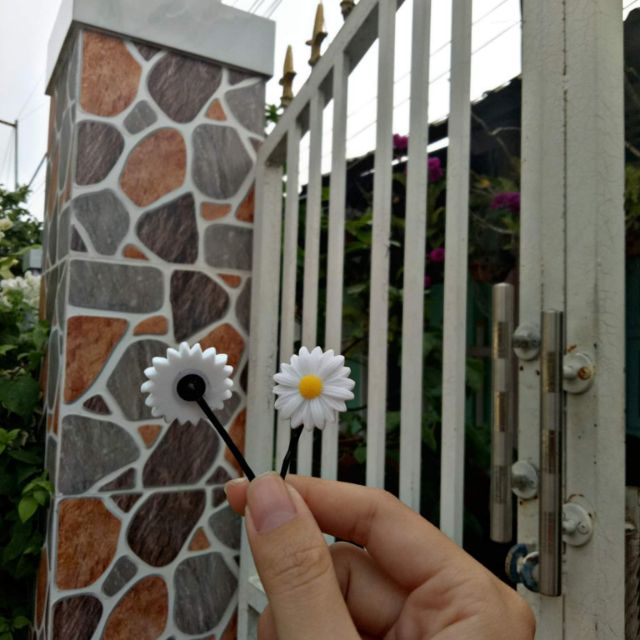 Kẹp tóc cúc hoạ mi