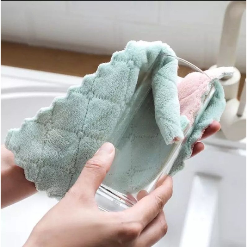 Combo 10 khăn lau bếp đa năng 2 mặt