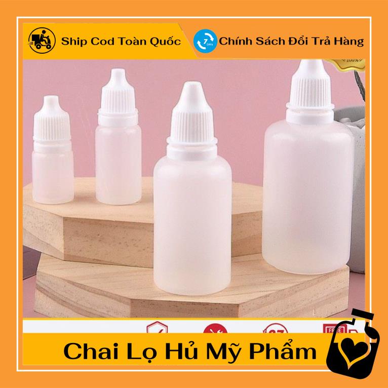 [TOP GIÁ RẺ] Vỏ chai lọ nhỏ mắt 5ml,10ml,20ml Granty chiết mỹ phẩm , chai chiết mực ,Xưởng Chai Lọ