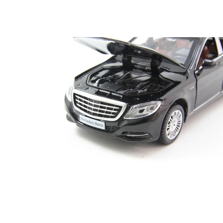 Mô hình xe Mercedes-Benz S600 Maybach Black 1:32 UNI