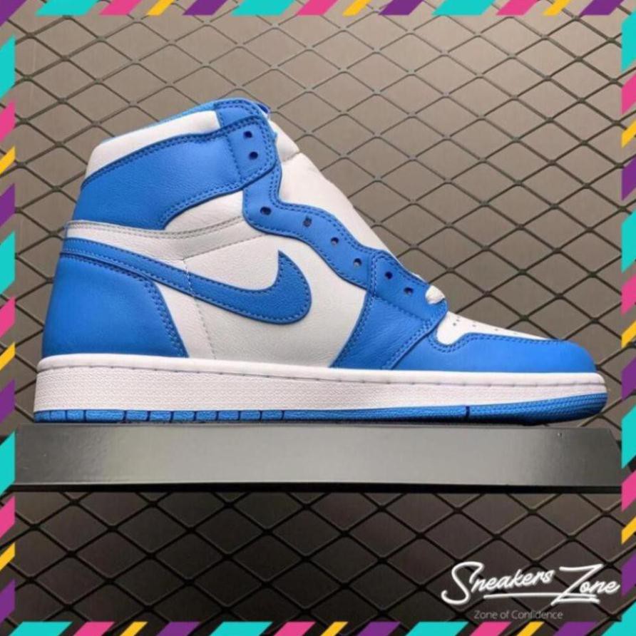 Giày Sneaker 𝐍𝐈𝐊𝐄 AIR 𝐉𝐎𝐑𝐃𝐀𝐍 𝟏 Cao Cổ Xanh Dương Cao Cấp Full Size Nam Nữ | BigBuy360 - bigbuy360.vn