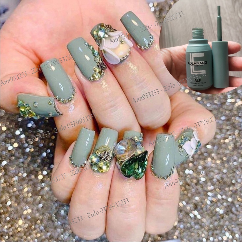 Màu sơn ALF hót trend - Sơn gel cao cấp siêu mượt Chất sơn đặc mướt - Ann933233