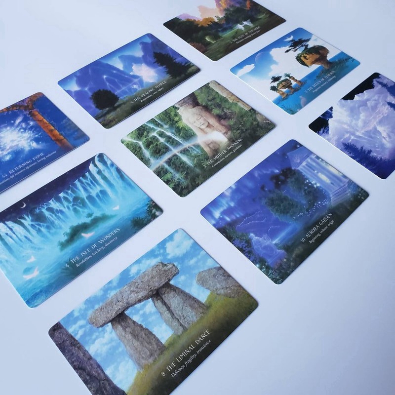 【READY STOCK】Oracle Of The Hidden Worlds Cards Deck Game
