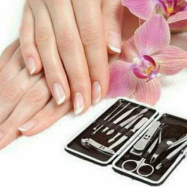 💝Bộ kềm cắt móng tay 12 món
