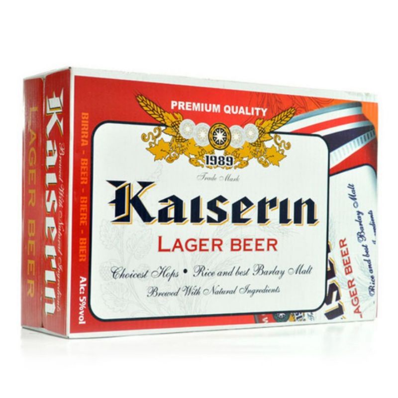 Bia Đức Kaiserin Thùng 24 lon 330ml/ lon