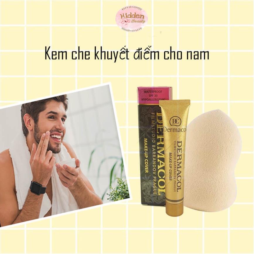 Kem nền che KHUYẾT ĐIỂM che HÌNH XĂM Dermacol Make-up Cover 30g