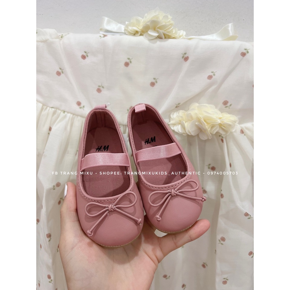 [AUTH] Giày búp bê, sandal, giày tập đi bé gái HM Auth siêu mềm và nhẹ