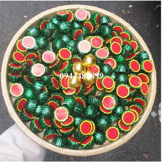 Socola dưa hấu Ngọc hân 1kg - chocolate-đồ ăn vặt-tết-bánh mứt tết
