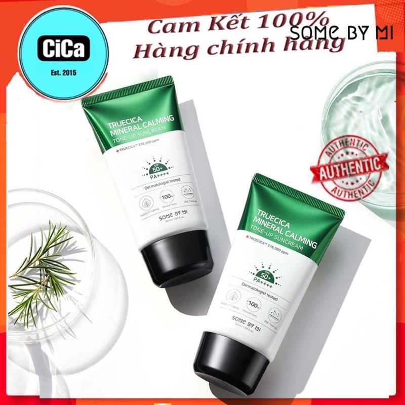 Kem chống nắng SOME BY MI Truecica Mineral 100 Calming Sunscreen