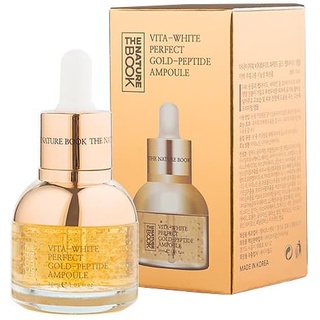 [CHÍNH HÃNG THE NATURE BOOK] TINH CHẤT V.ÀNG 24K THE NATURE BOOK – TINH CHẤT VITA WHITE PERFECT GOLD PEPTIDE AMPOULE