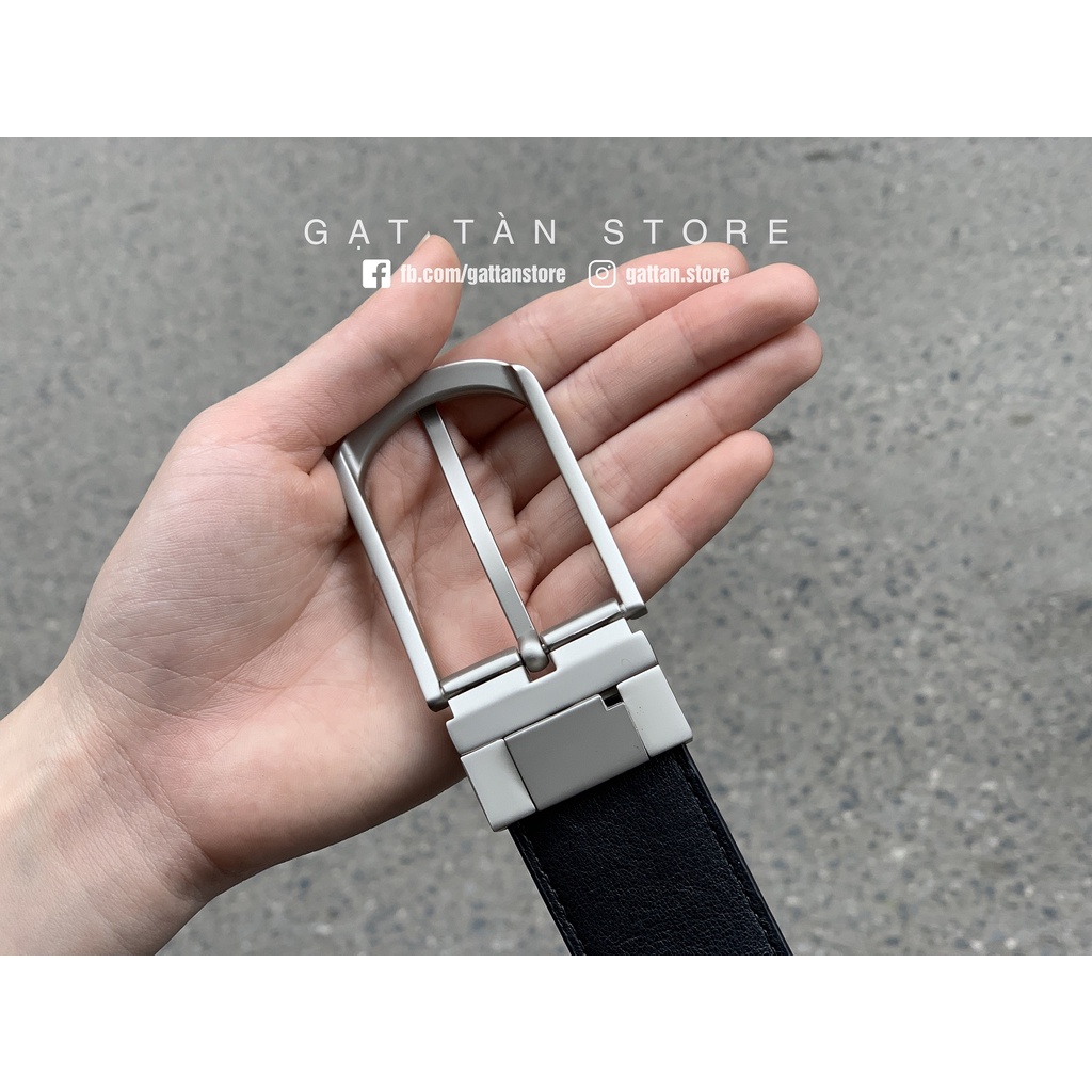 Thắt lưng nam da bò nguyên miếng - Dây nịt da nam cao cấp Gạt Tàn Store