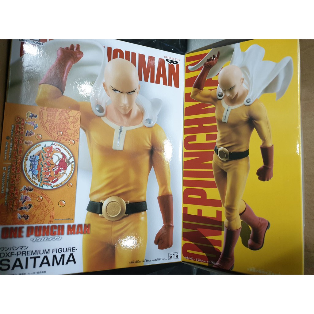 Mô hình One punch Man - Saitama DXF Premium Prize - Banpresto chính hãng