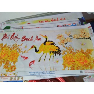 Tranh đá phú quý bình an