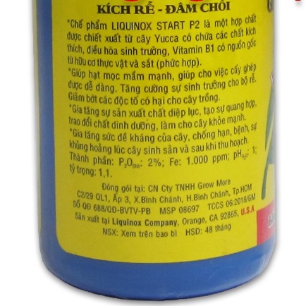 Phân bón Vitamin B1 GrowMore 100ml, phân bón lá super B1 cho Lan, hoa kiểng