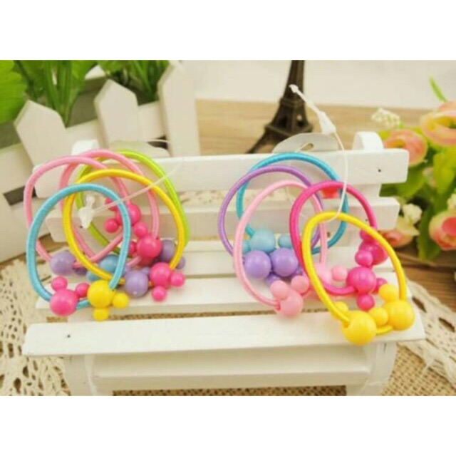 Combo 50 chun buộc tóc bé gái