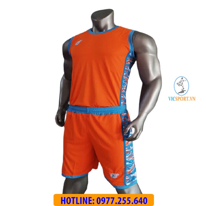 Bộ quần áo bóng rổ người lớn Camo đủ màu, vải mè thoáng mát, thấm mồ hôi - Vicsportvn