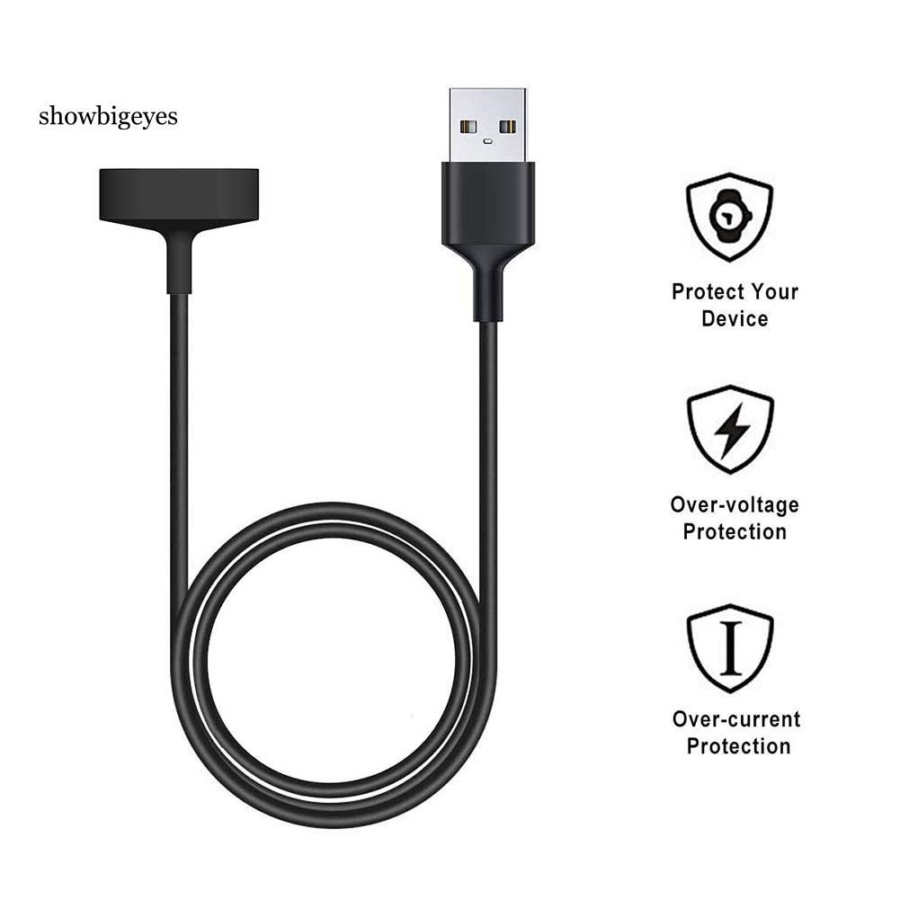 Cáp sạc đồng hồ thông minh USB từ tính 1m cho Fitbit Inspire/Inspire HR