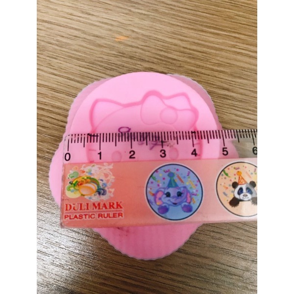 Khuôn Silicon Mèo Kitty 9697- Giao Màu Ngẫu Nhiên