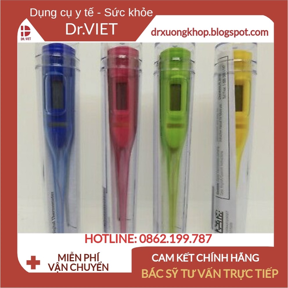 Nhiệt kế điện tử Microlife MT16K1 THỤY SĨ cao cấp- Bảo hành trọn đời-Cho kết quả đo nhánh chóng trong 60s