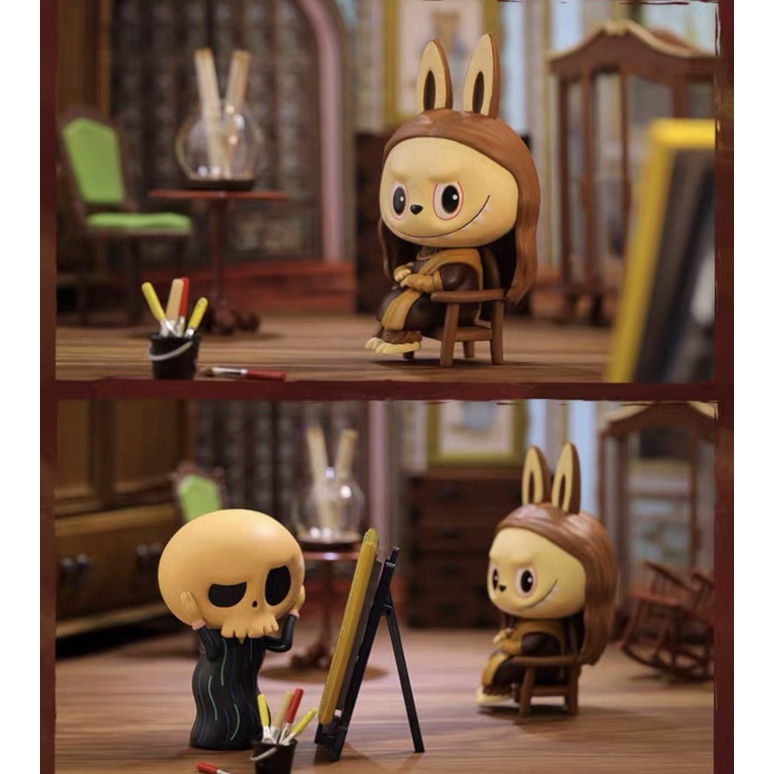 Búp Bê Labubu The Monsters Nghệ Thuật Popmart Dễ Thương