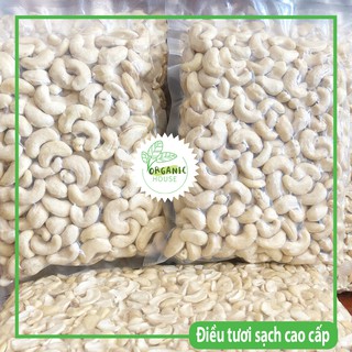 [Nông sản Việt] 500g Hạt điều tươi nhân trắng nấu sữa, làm bánh tuyệt vời – Raw Cashew Kernels