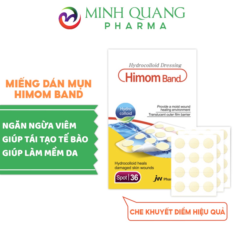 Miếng dán mụn HIMOM BAND hộp 36 miếng