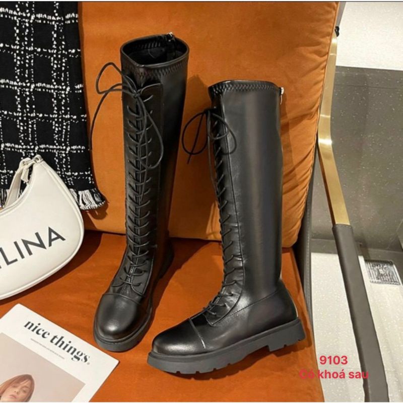 Pass boot đùi có khóa sau size 35 chân 36 nhỏ vẫn vừa