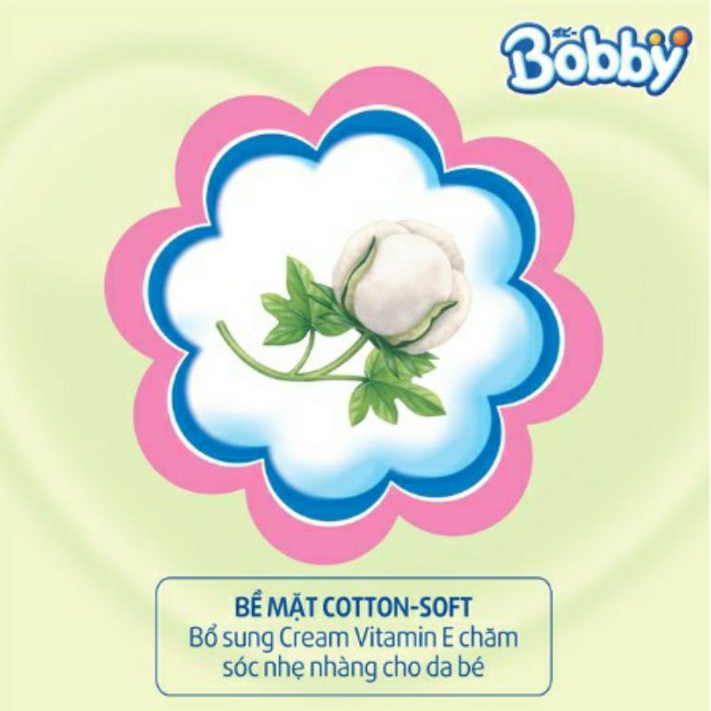 (Cộng miếng) Miếng lót sơ sinh Bobby Newborn NB1 108+9/NB 108+3/NB60