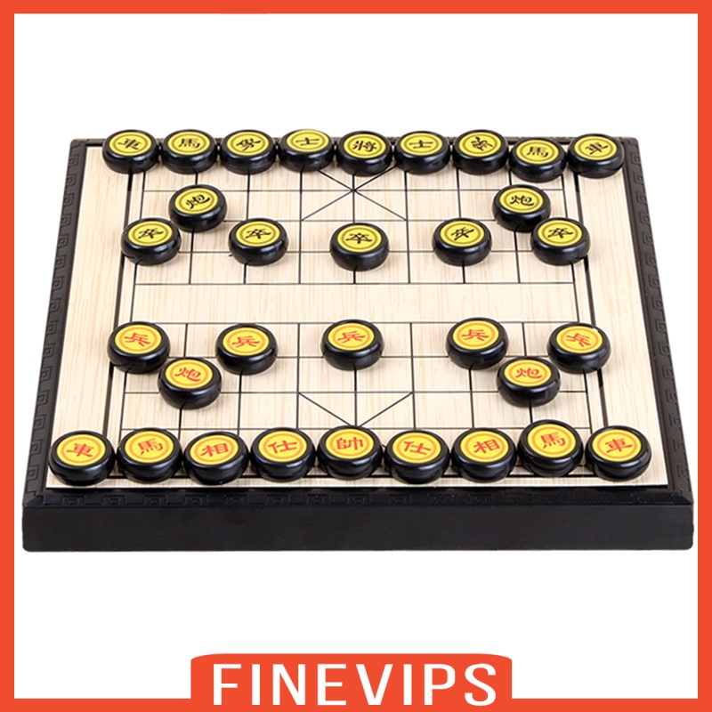 Chinese Chess Chinese Chess Game PVC Plastic Board Game for Two Players