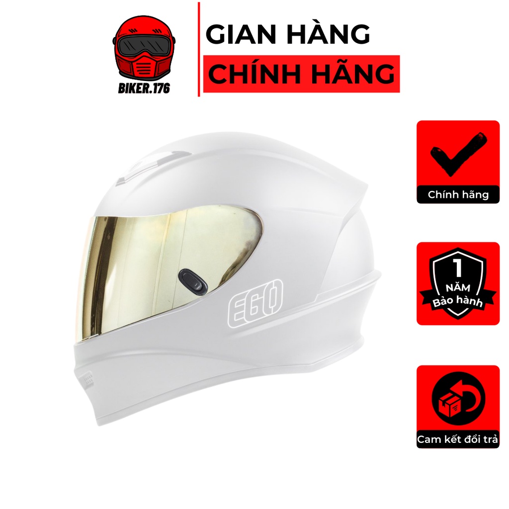 Kính chắn mũ bảo hiểm Fullface EGO E8/ E8SV/ E8 PLUS/ E8SV PLUS - BIKER.176 - Mũ bảo hiểm chính hãng Vũng Tàu