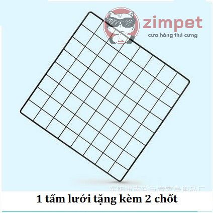 Miếng ghép chuồng cho thú cưng - Lông quây cho chó mèo - Tấm ghép chuồng giá rẻ tặng kèm chốt