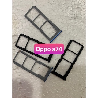 Khay sim điện thoại oppo a74 4G zin