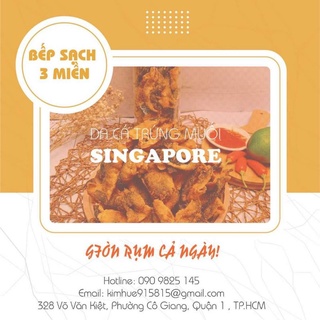 Da Cá Trứng Muối Singapore 250gr