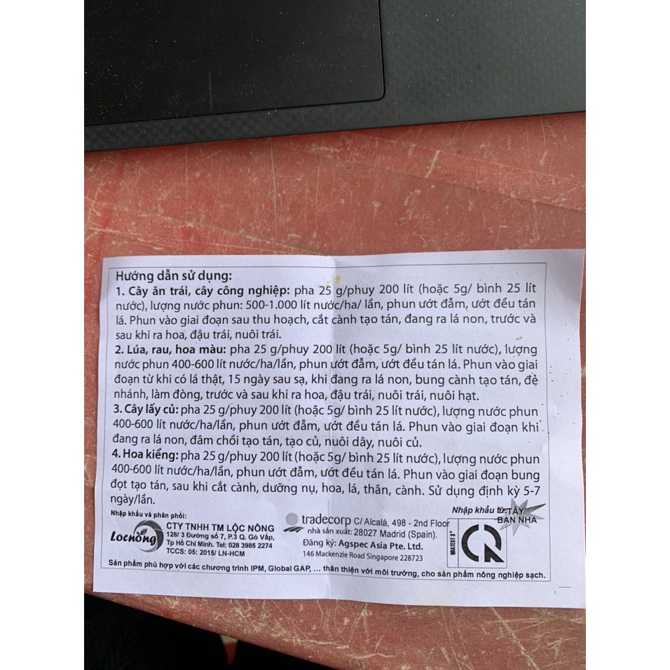 Giải Độc cho cây, siêu to hạt quả, bung đọt - Phân bón lá vi lượng Tradecorp AZ