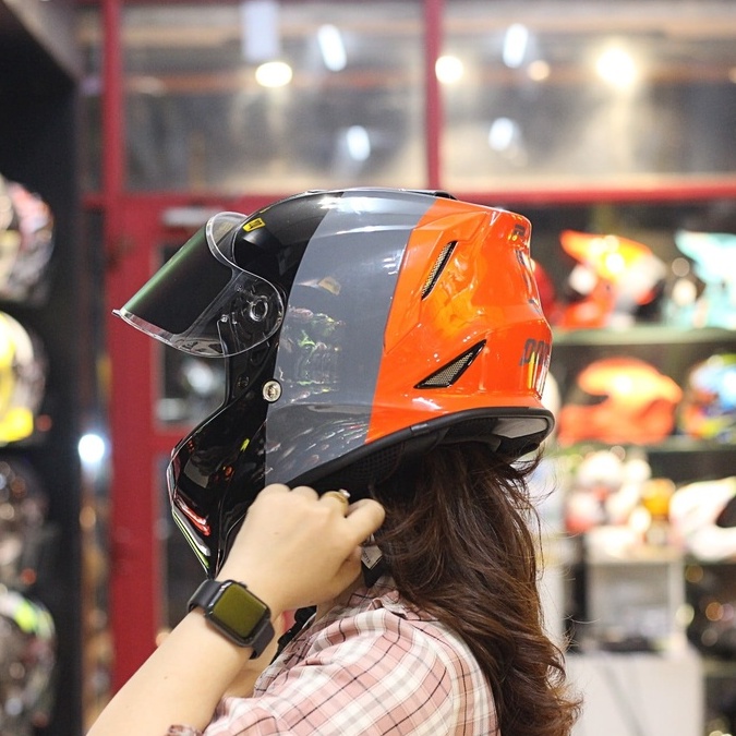 Mũ bảo hiểm Fullface 1 kính POC REVO New 2021  - BIKER.176 - Mũ bảo hiểm chính hãng Vũng Tàu