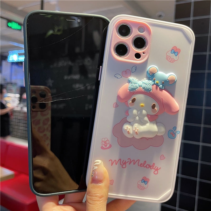 Ốp điện thoại silicon hình chú chó 3D dễ thương thích hợp cho iphone 7 8plus x xs xr xsmax 11 11pro 12pro cfr7