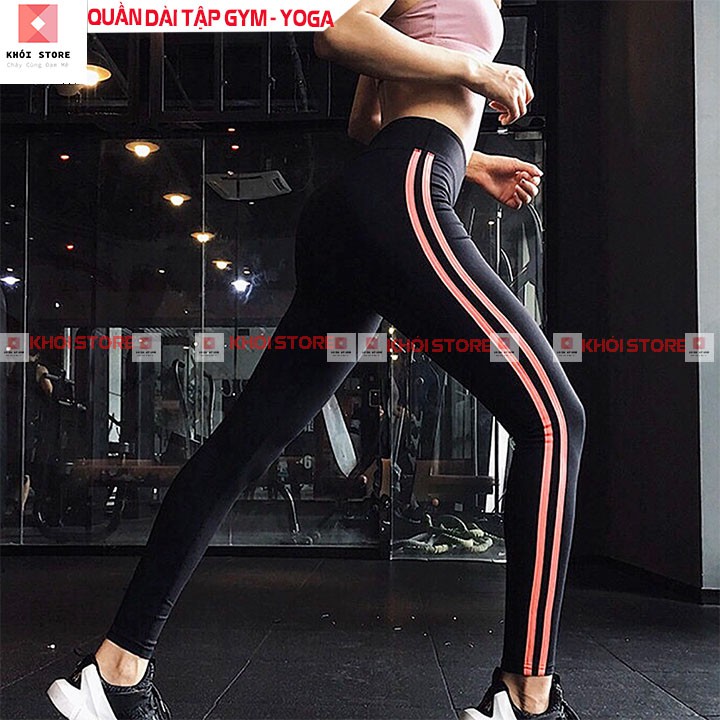 Quần legging tập gym Khói Store yoga nữ nâng mông lưng cao - k103 | BigBuy360 - bigbuy360.vn