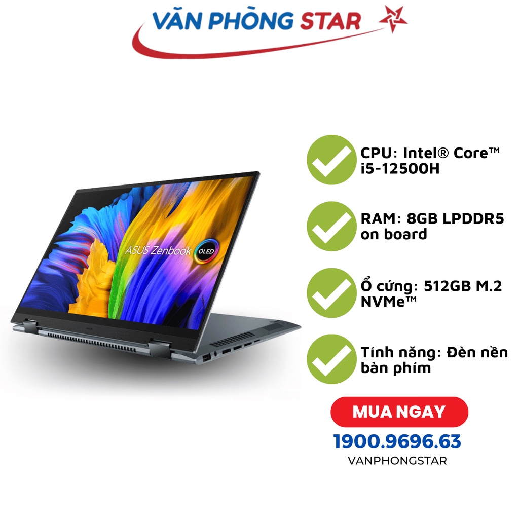 Laptop Asus ZenBook UP5401ZA-KN005W chính hãng