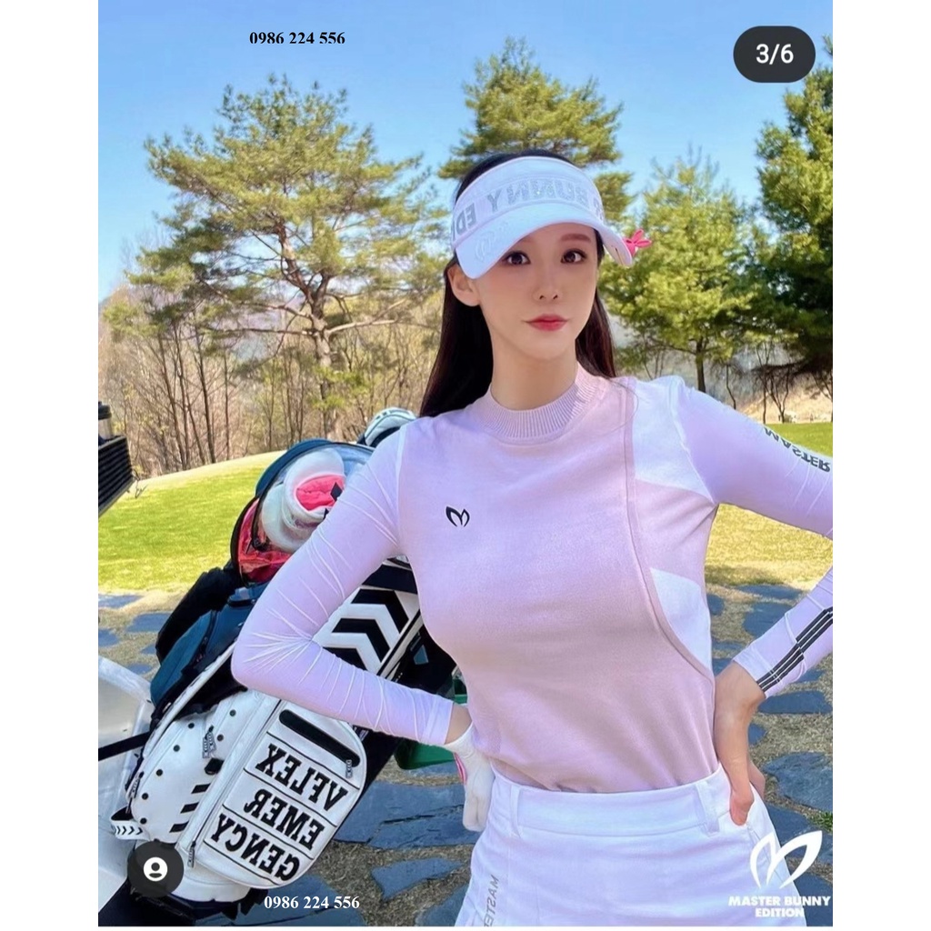 Mũ đánh golf nữ nửa đầu MBE hàng cao cấp chống nắng thời trang thể thao