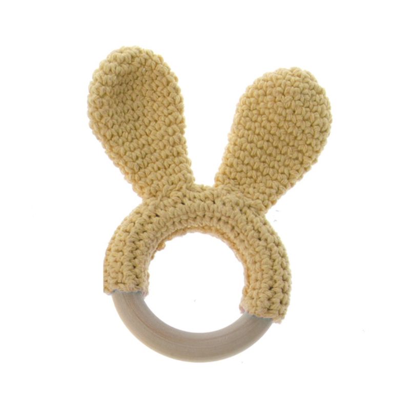 Vòng Gỗ Họa Tiết Hoạt Hình Treo Trang Trí Trung Tâm Cho Bé Sơ Sinh