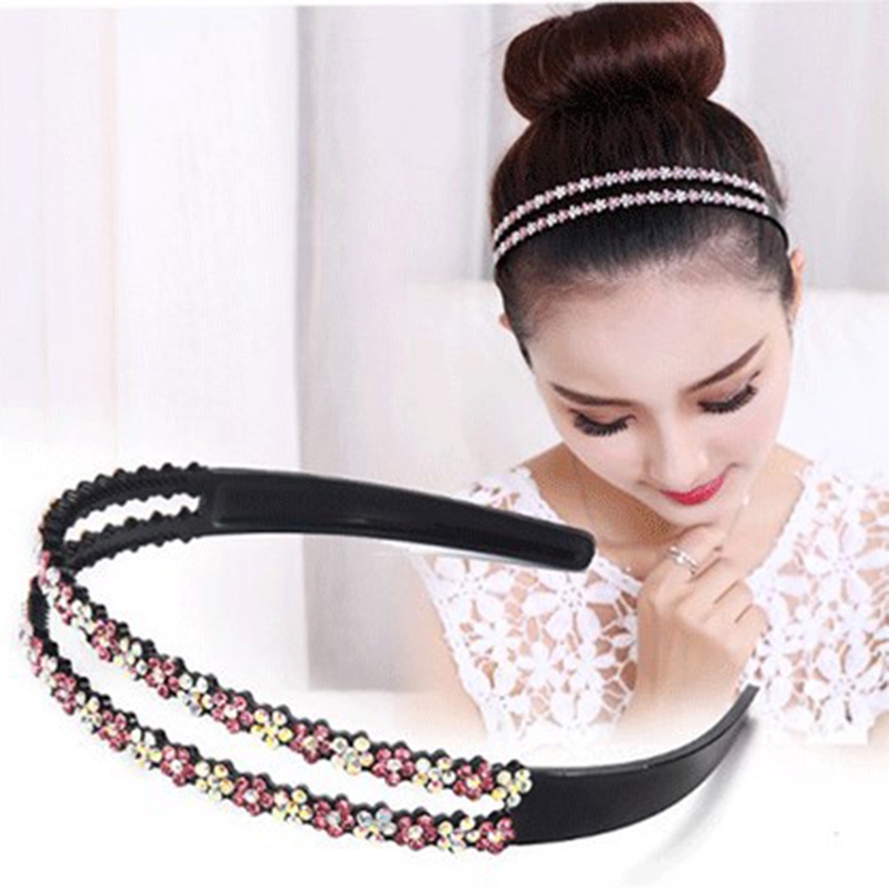 (Hàng Mới Về) 1 Băng Đô Đính Đá Thời Trang Nữ Tính